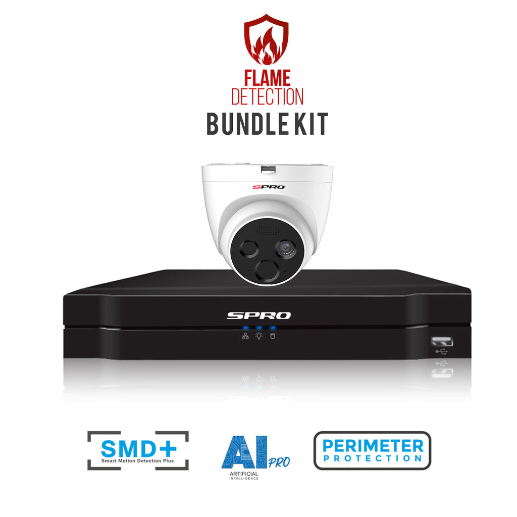 Flame Detection Camera Bundle Kit