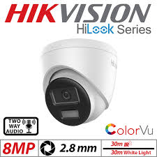 HiLook IP 8MP Smart Hybrid Light MD 2.0 Turret Camera