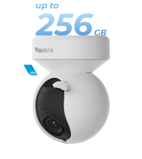 Reolink E1 Outdoor PoE SD card slot