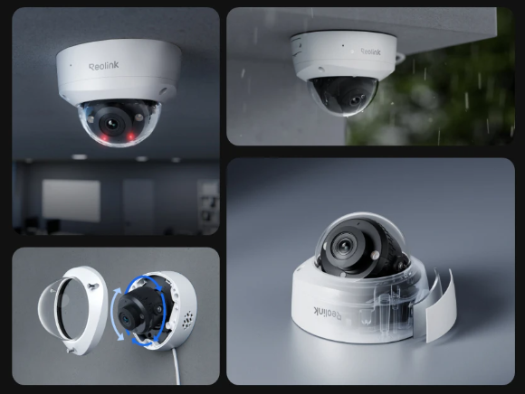 Reolink RLC-840A 4K IK10 Vandal-Proof PoE Camera displaying IP67 weatherproofing and IK10 vandal resistance