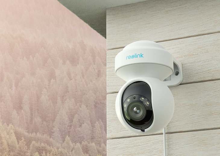 Reolink E1 Outdoor PoE on external wall