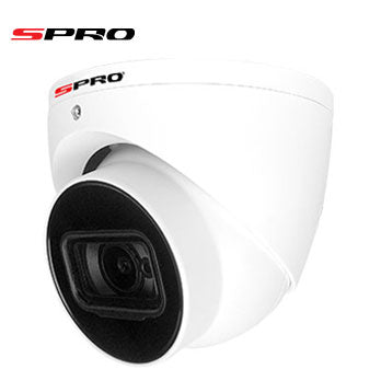 4K 8MP Dome White 2.8mm Lens with IR - The frontier in providing unbelievably crisp video along with optimal night vision imaging.