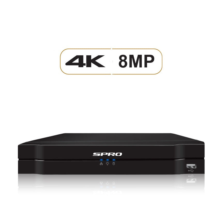 SPRO B4 8MP 16 Channels, POC