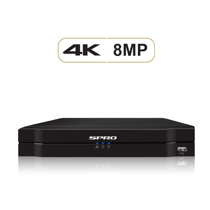 SPRO B4 8MP 8 Channels 5in1