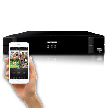 4K (8MP) SPRO / 16 + 16 Channel 5 IN 1 DVR With Al Technology