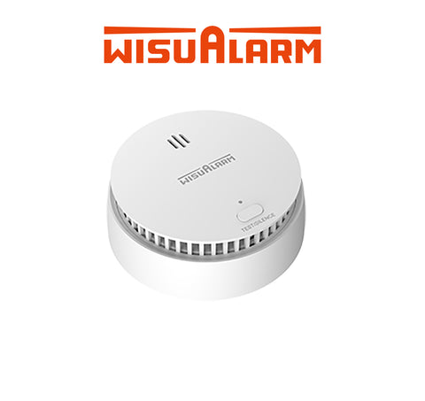 WisuAlarm Interconnected Smoke Alarm with 10 Year Sealed Battery