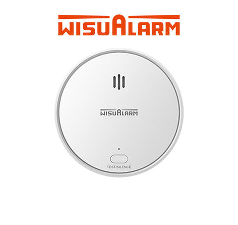 WisuAlarm Interconnected Smoke Alarm with 10 Year Sealed Battery