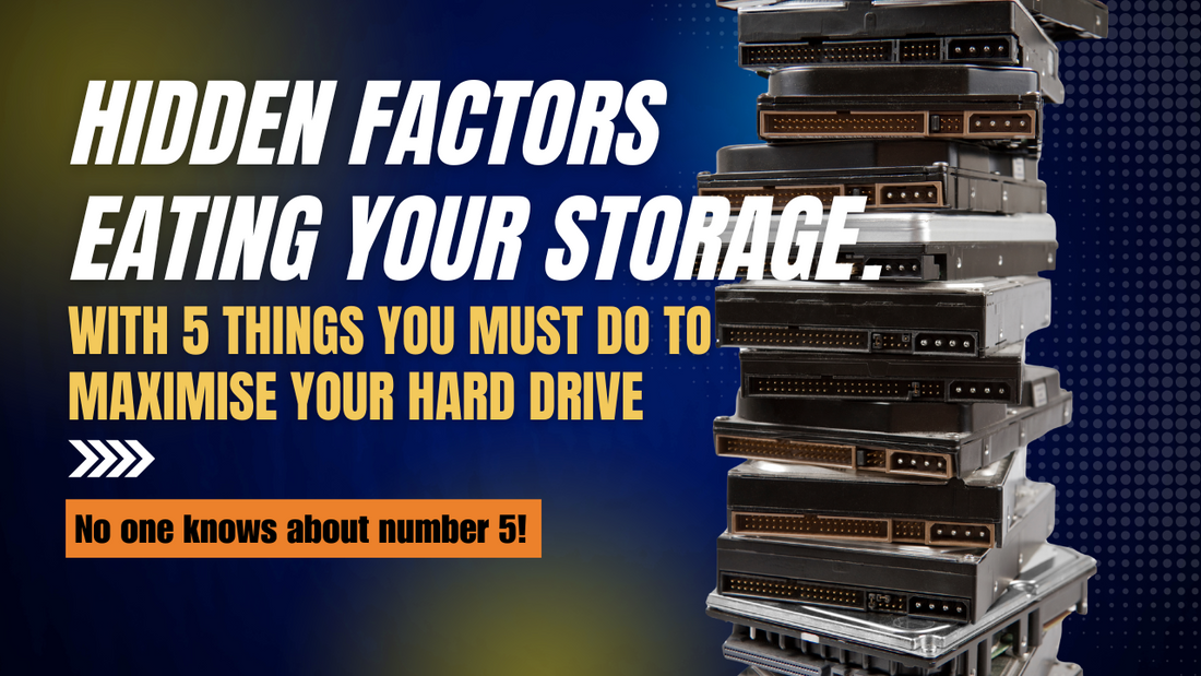 CCTV Hard Drive Full? Hidden Factors Eating Your Storage Space AND 5 Ways To Maximise Your Storage Usage