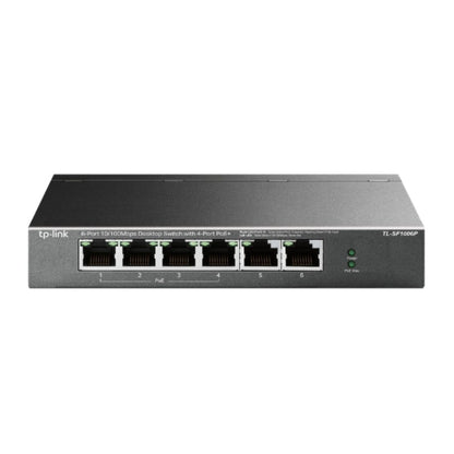 TP-LINK TL-SF1006P 6-Port (4-Port PoE+) Unmanaged Desktop Switch