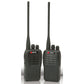 A pack of 2 compact & powerful professional 5 Watt hand held radios (Walkie Talkies) suitable for most business, lifestyle & leisure applications