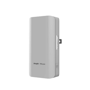 RD-EST310V2, wireless bridge, wifi extender, grey, 3/4 view, Ruijie Reyee, rectangular with rounded corners, 1KM range, 5GHz dual stream