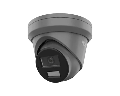 HiLook By Hikvision IPC-T259H-MU Grey 5MP IP Colorvu Turret Camera 2.8mm