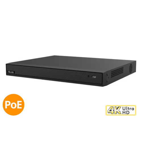 HiLook 16-Channel PoE 8MP Motion 2.0 NVR CCTV Recorder
