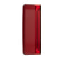 side view of an AJAX systems VAD sounder in red with a translucent border on a white background