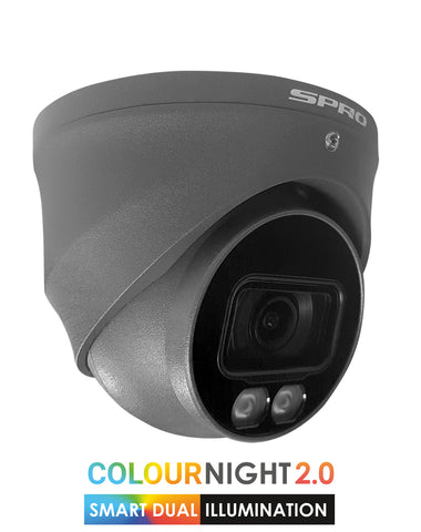 SPRO 5MP Security Camera with Advanced Color Night Vision Technology