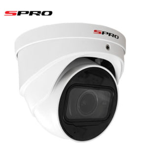 SPRO 4K 8MP MOTORISED LENS ANALOGUE 4IN1 TURRET CAMERA WITH MICROPHONE BUILT-IN