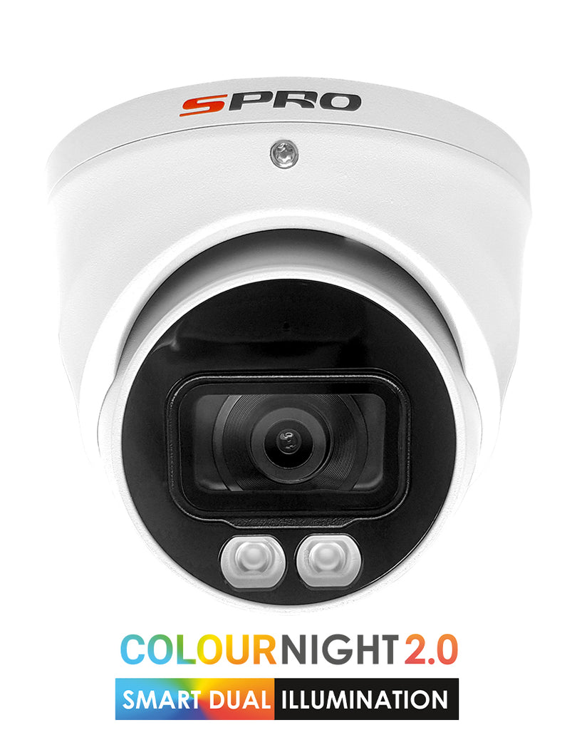 High-Definition Night Vision Camera with IR and Motion-Activated White Light LEDs