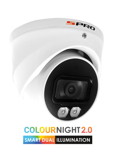 High-Definition Night Vision Camera with IR and Motion-Activated White Light LEDs