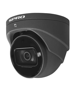 SPRO 4MP IP Turret Camera with Motorised Adjustable Lens for Dynamic Range and Focused Surveillance