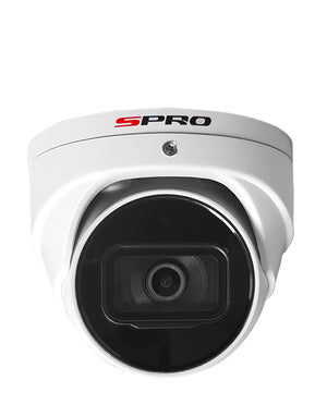 SPRO 4MP IP Turret Camera with Motorised Zoom Lens for Precision Surveillance and Security
