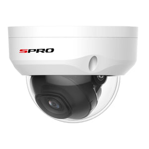 Vandal Resistant 5MP white cctv