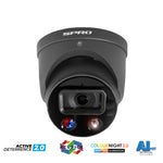 SPRO 5MP IP Smart Dual Illumination Turret with Active Deterrence