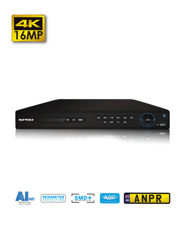 powerful NVR up to 32 IP cameras connection