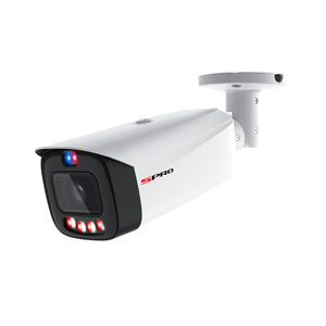 8MP IP SPRO - Fixed Lens Active Deterrence CCTV Camera (V5) With Smart Dual Illumination and AcuPick Technology