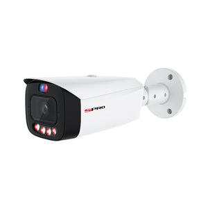 8MP IP SPRO - Fixed Lens Active Deterrence CCTV Camera (V5) With Smart Dual Illumination and AcuPick Technology