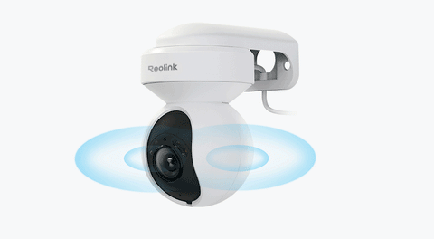 E1 Outdoor
Smart 5MP PTZ WiFi Camera with Motion Spotlights emitting stable and secure wifi signal 2.4GHz and 5GHz 