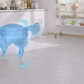 Reolink E1 Zoom 5MP Smart PTZ WiFi Indoor Camera detecting a pet in a kitchen 