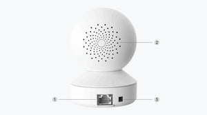 Reolink E1 Pan-Tilt Indoor Camera for Any Budget rear view