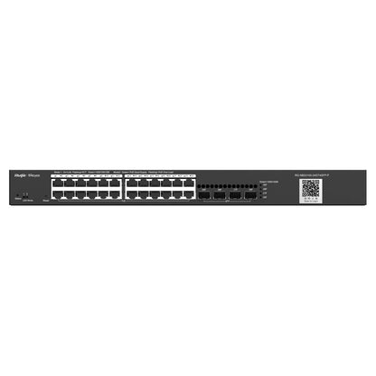 Ruijie Reyee 28-Port Gigabit Layer 2 Cloud Managed PoE Switch