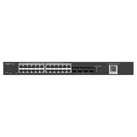 Ruijie Reyee 28-Port Gigabit Layer 2 Cloud Managed PoE Switch