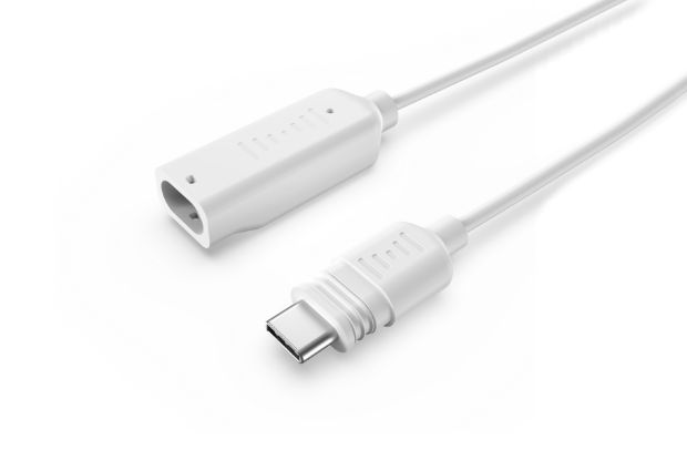 Reolink white 4.5M USB-C Extension cable ends