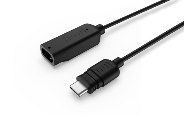 Reolink black 4.5M USB-C Extension cable ends