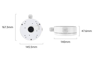 Reolink D20 Junction Box in white dimensions