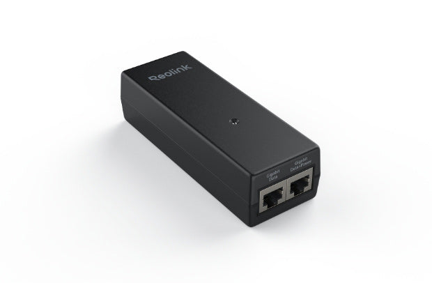Reolink POE Injector view of ports
