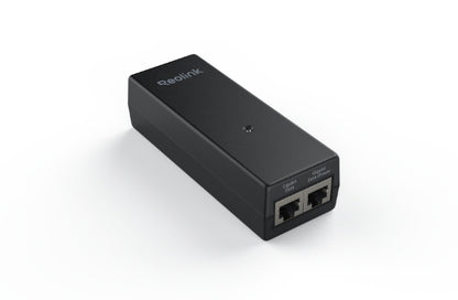Reolink POE Injector view of ports