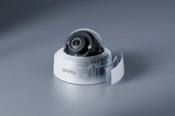Reolink RLC-540A 5MP IK10 Vandal-Proof PoE Camera with graphic showing  durability of the camera 