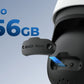 RLC-823S1W
4K Dual-Band Wi-Fi 6 PTZ Security Camera with 360° All-Around Protection rear view displaying SD card slot and 256gb storage capacity