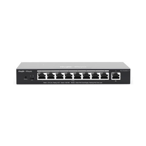 Ruijie Reyee 9-Port Gigabit Smart Cloud Managed PoE Switch