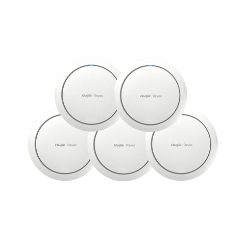 Ruijie Reyee AX3000 WiFi 6 Ceiling Mount Access Point - Pack of 5