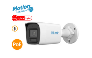 HiLook IPC-B129HA-LU(2.8mm) 2MP IP ColorVu with Smart Hybrid Light PoE Bullet
