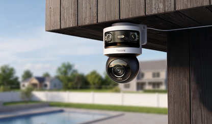 OMVI 3i PoE All-in-one Triple-Lens Reolink Camera 180° Panoramic PTZ