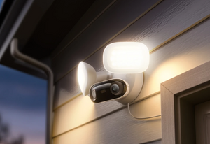 Elite Pro Floodlight PoE Smart 16MP Dual-lens Reolink Camera with 180° Panorama