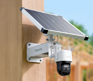 TrackMix LTE Plus 2 Smart Reolink Camera 2K 4MP 4G LTE Dual-Lens PTZ Solar/Battery (Panel Included)