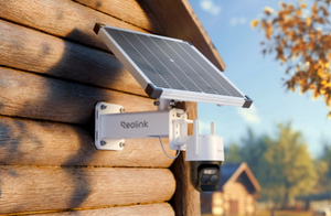 TrackMix LTE Plus 2 Smart Reolink Camera 2K 4MP 4G LTE Dual-Lens PTZ Solar/Battery (Panel Included)