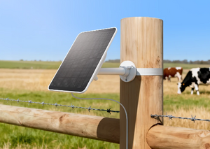 Solar Panel 2S Continuous Solar Power Supply in All Weathers For Battery Powered Reolink Cameras