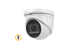HiLook Analogue THC-T150-MS 5MP TVI Mini Turret with Mic 2.8mm